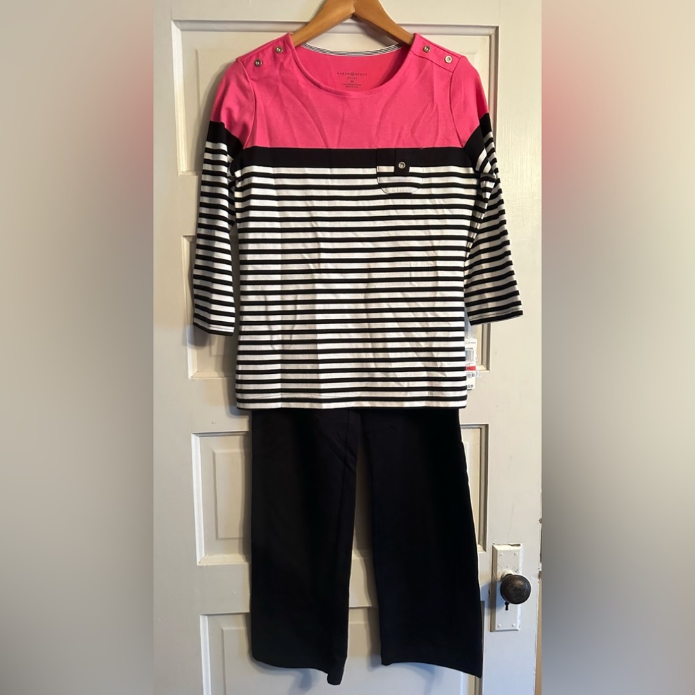❤️ 3/$15 🆕 Karen Scott Sport Active Wear
